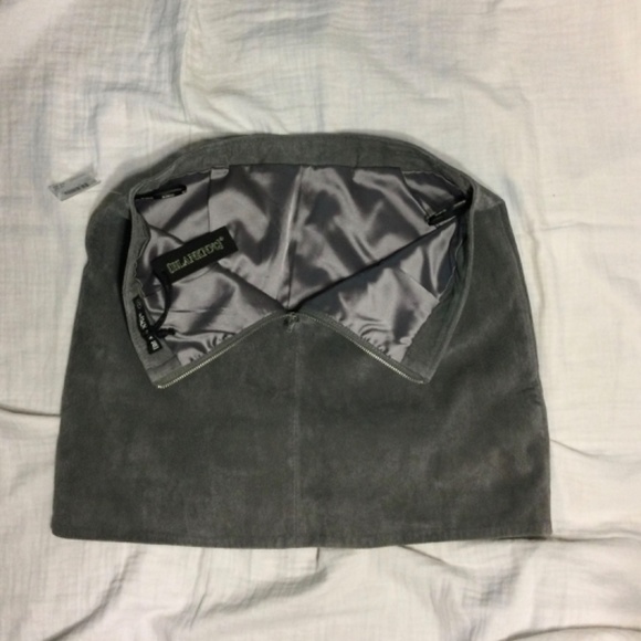 Suede Skirt. NWT - Picture 4 of 6